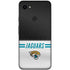 NFL Jacksonville Jaguars White Striped Google Pixel 3a XL Skin